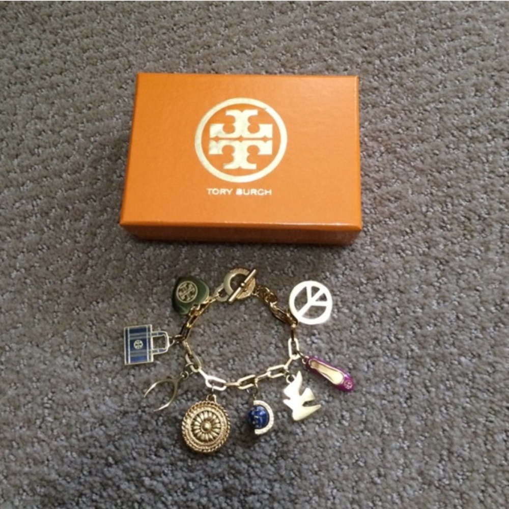 Tory Burch charm bracelet
